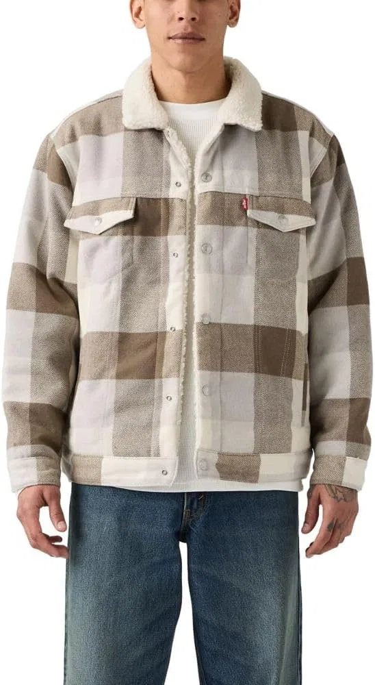 Куртка Levi's, клетчатая, Laredo Plaid Drizzle