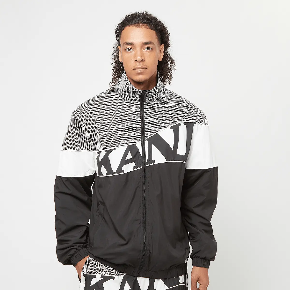 

Куртка Karl Kani Wavy Retro Block Trackjacket, многоцветный/черный