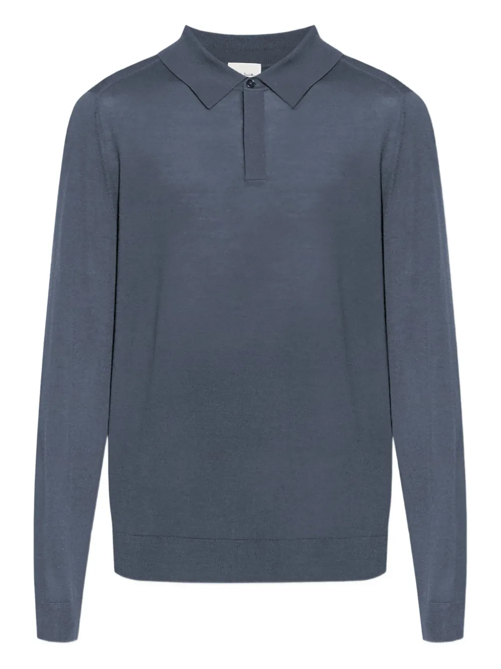 

Рубашка поло из шерсти мериноса Paul Smith, синий