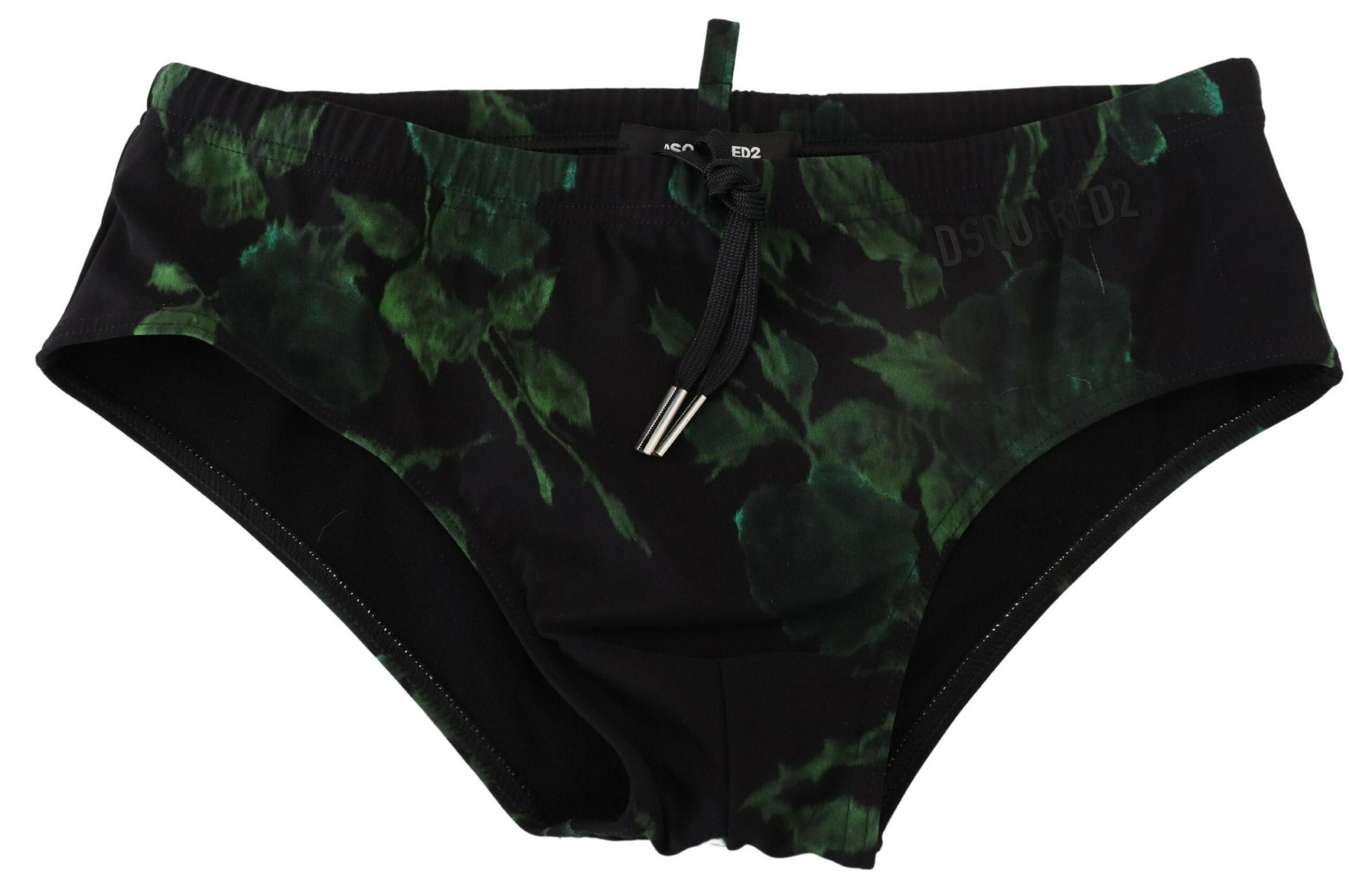 

Плавки-шорты тропические черные - Svelte Comfort Dsquared2