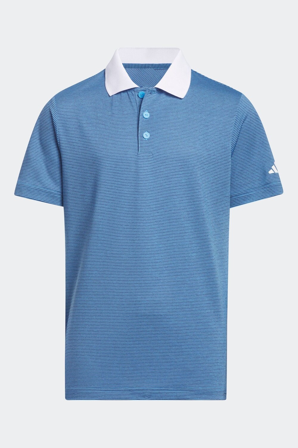 

Полосатая рубашка-поло Adidas Golf, синий