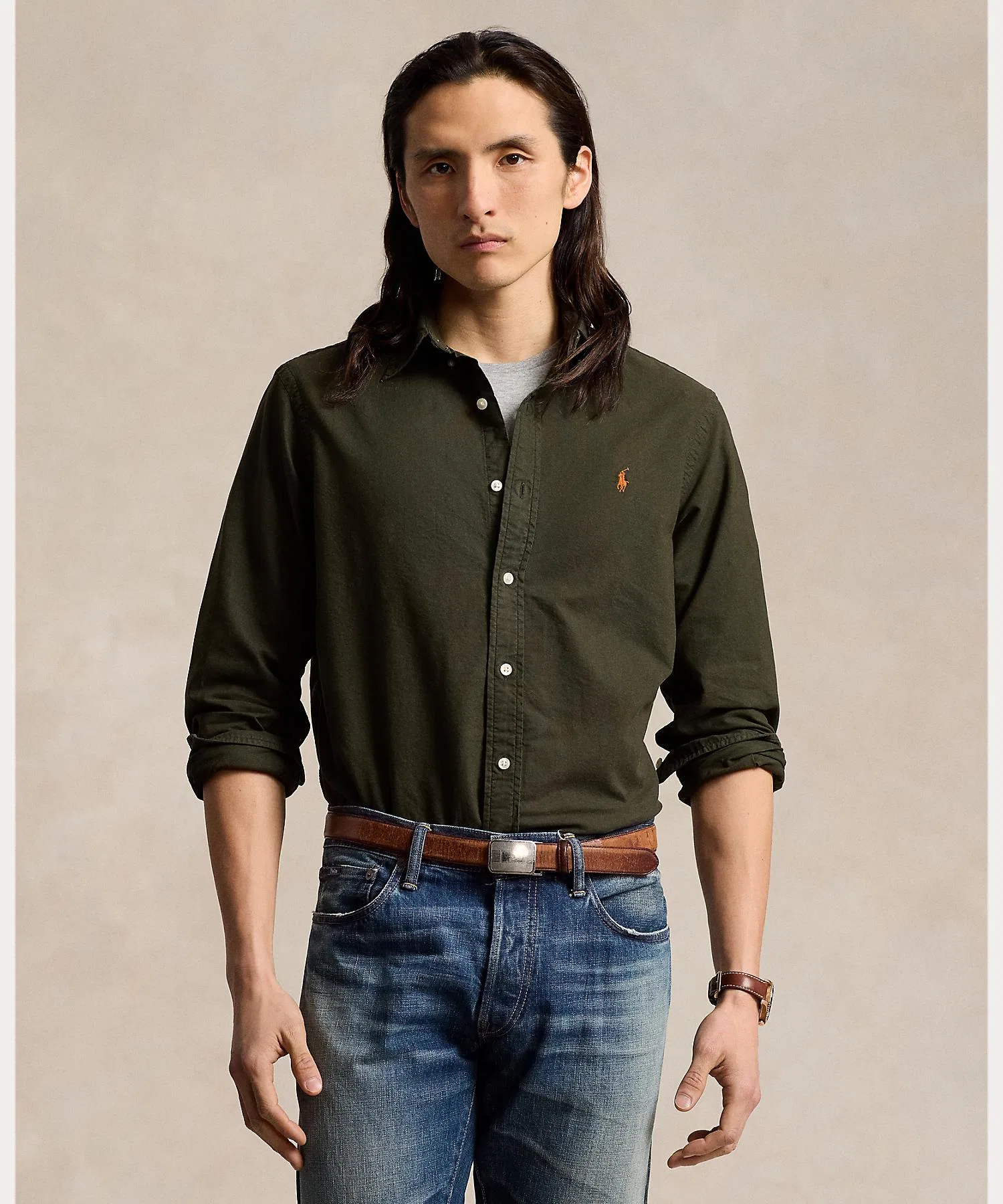 Мужская рубашка Polo Ralph Lauren Classic Fit Oxford Shirt