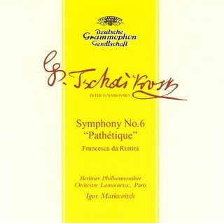 

CD диск Tchaikovsky / Markevitch, Igor: Tchaikovsky: Symphony No. 6 'Pathetique' / Francesca Da Rimini