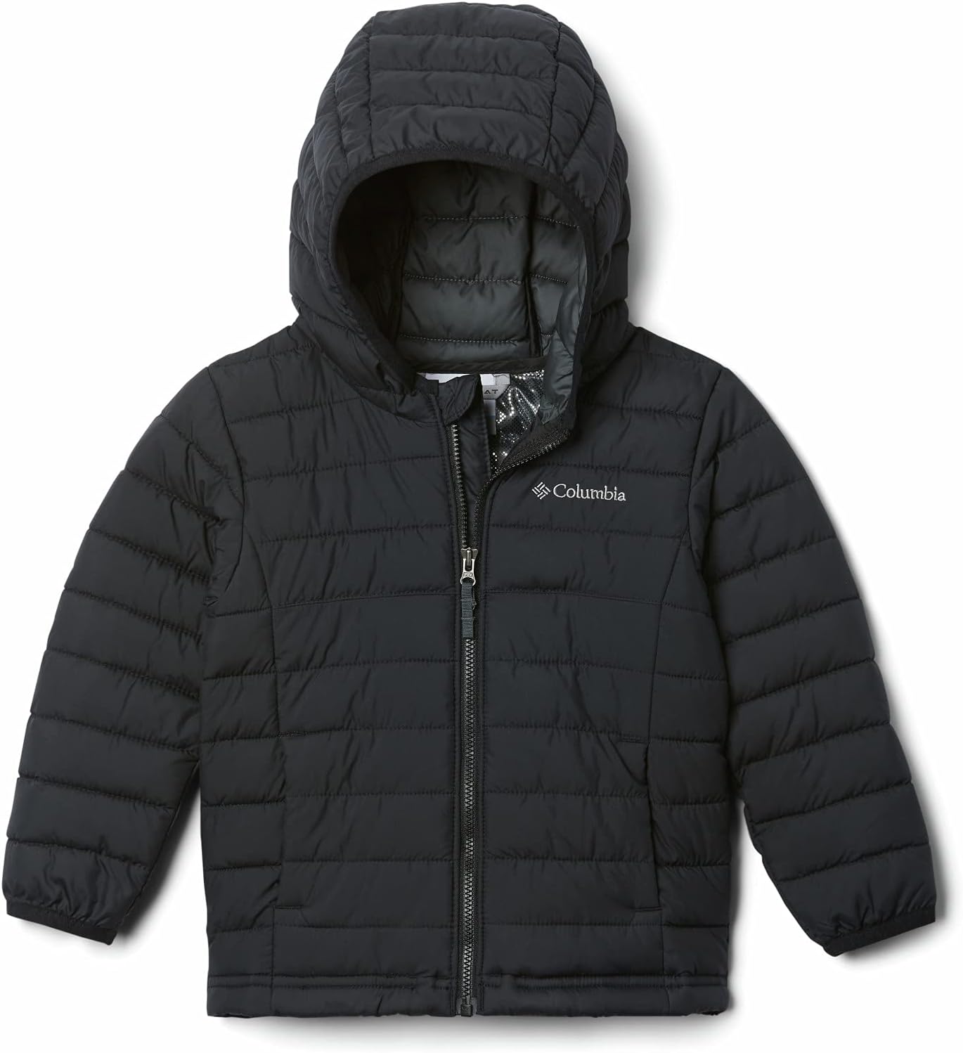 

Куртка зимняя Columbia boys Powder Lite Hooded, Black