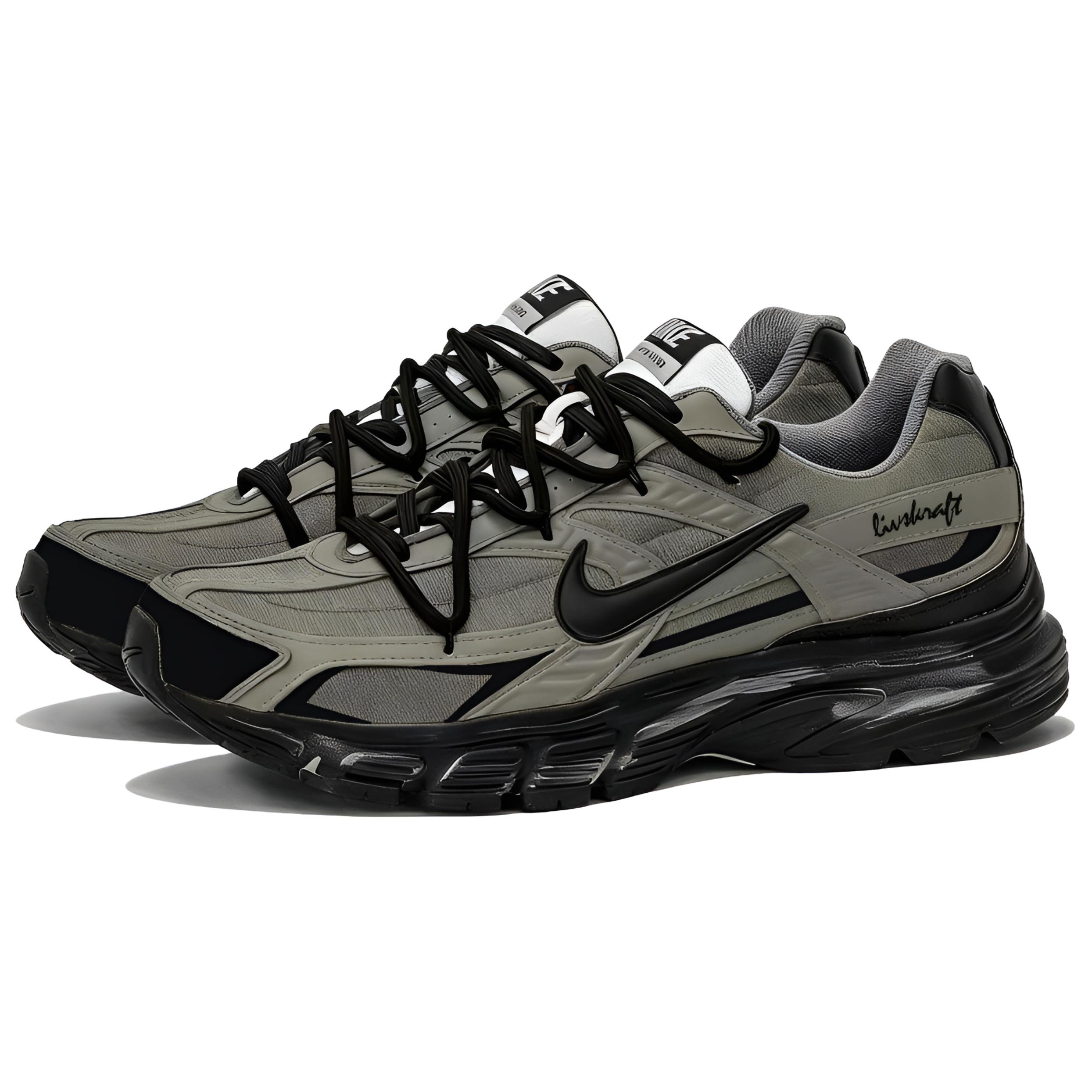 Initiator Cushioning Slip Resistant Abrasion Resistant низкие кроссовки для города, поездок на работу и бега Unisex Nike, ink trace knight — фото 4