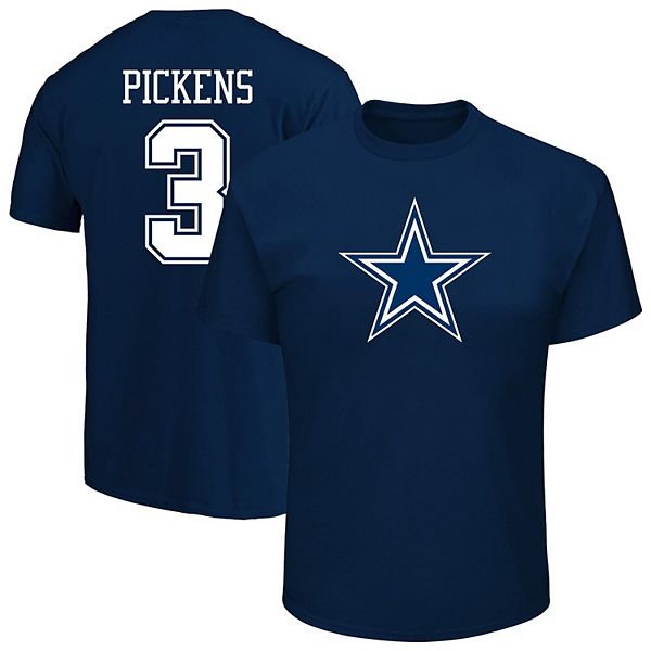 

Футболка с именем и номером игрока Dallas Cowboys для мужчин больших размеров Fanatics