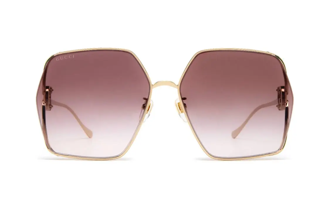 

GUCCI Женские солнцезащитные очки, Gold