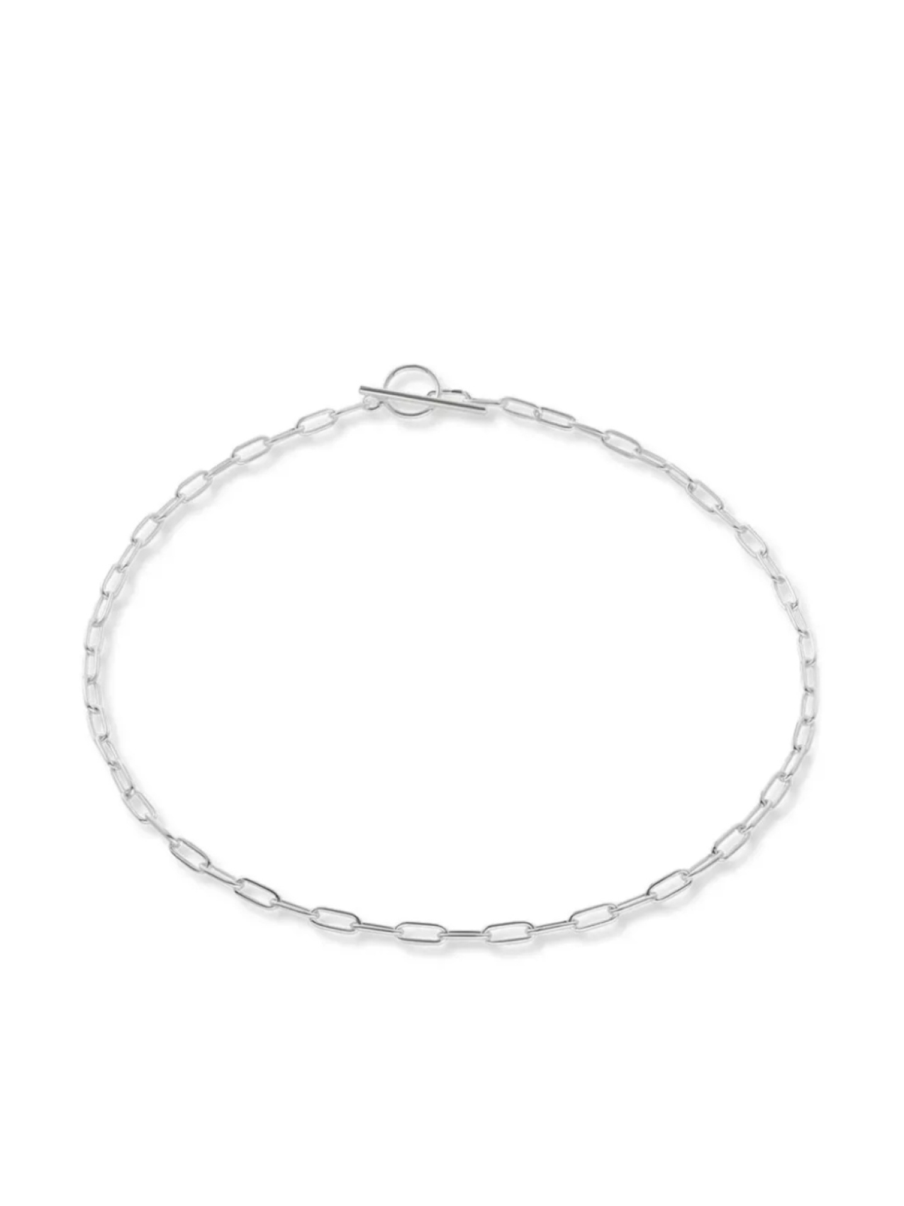 

Ожерелье NO MORE paper clip-chain necklace, серебряный