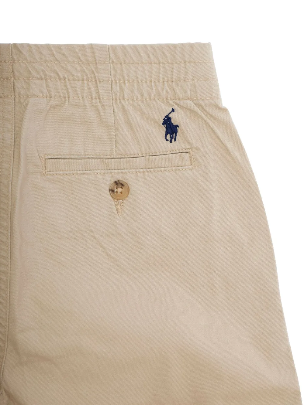 Брюки с эластичной талией POLO RALPH LAUREN KIDS, нейтральный — фото 3