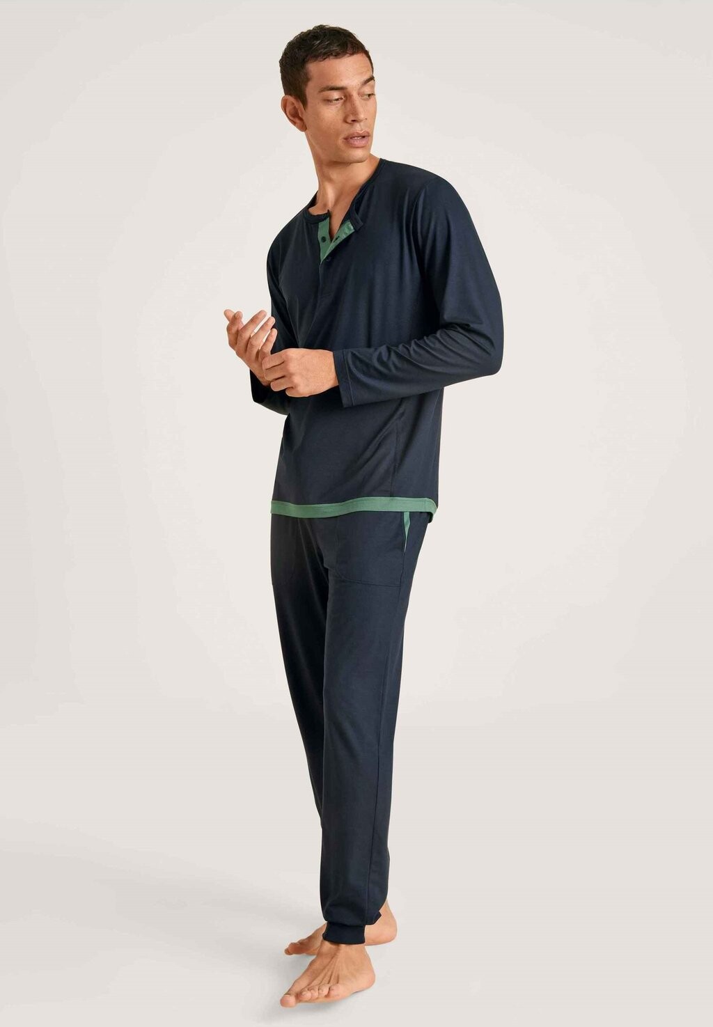 

Пижамные штаны Deepsleepwear Balancing Calida, темно-синий