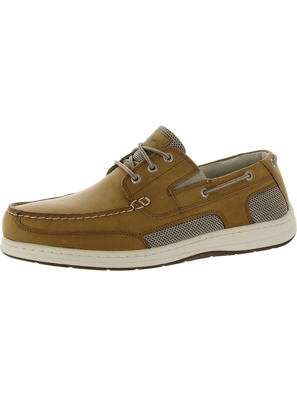 

Мужские кожаные туфли-лодочки Beacon на шнуровке Dockers, цвет tan leather