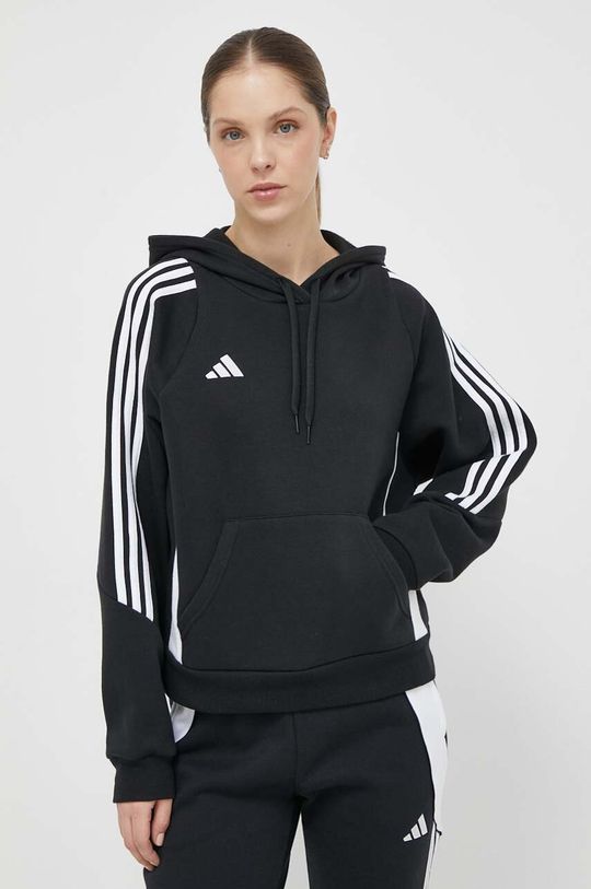 

Трекинговая футболка Tiro24 adidas Performance, черный