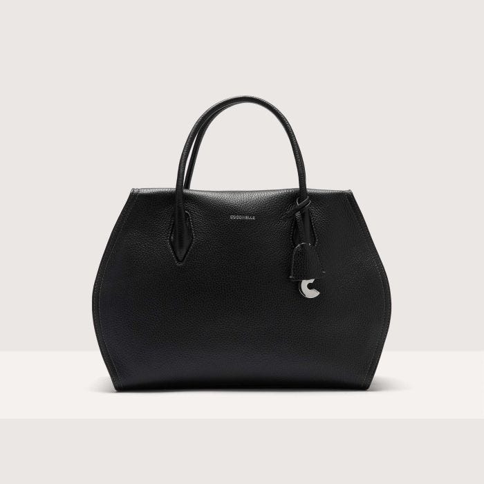 

Сумка top-handle Coccinelle Lord large, цвет Noir