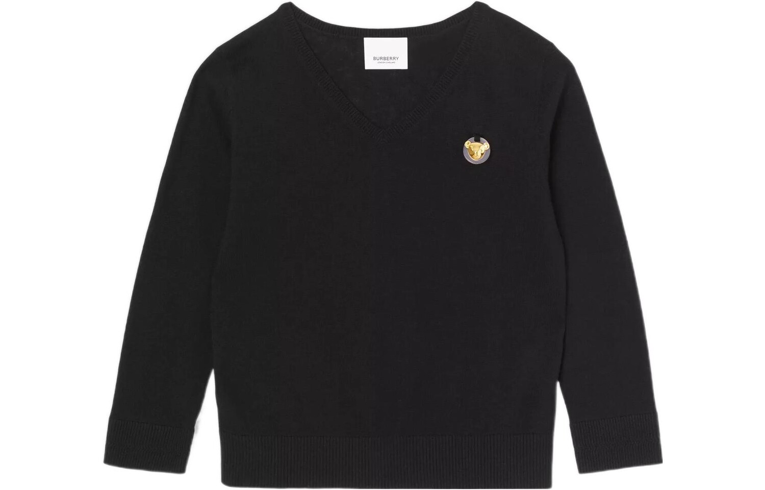 

Детский кашемировый свитер Burberry, цвет Black