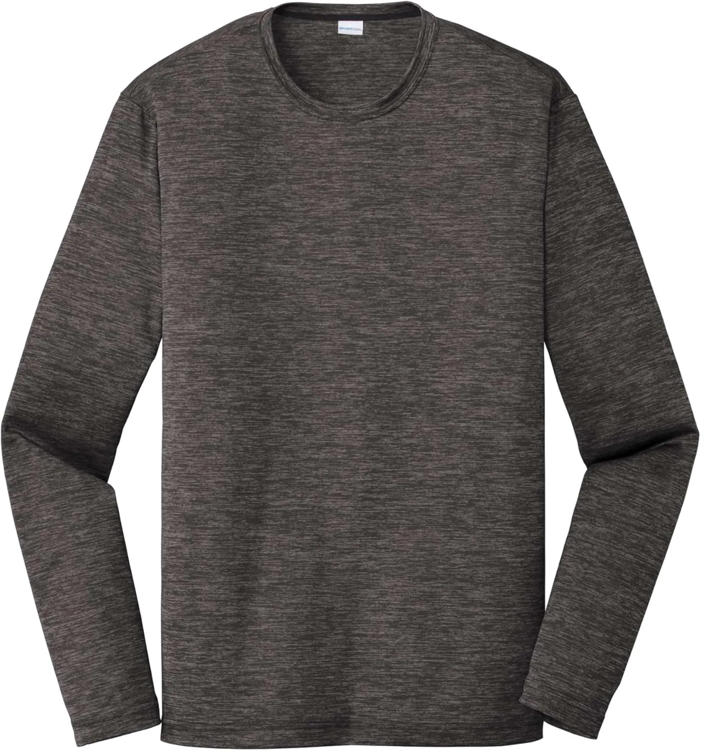 

SPORT-TEK Unisex PosiCharge Long Sleeve Electric Heather Tee | Футболка для спорта и зала