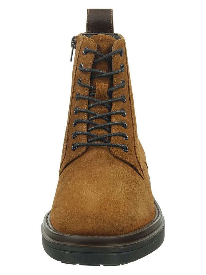GANT Footwear Кожаные сапоги "Боггар" светло-коричневого цвета — фото 3