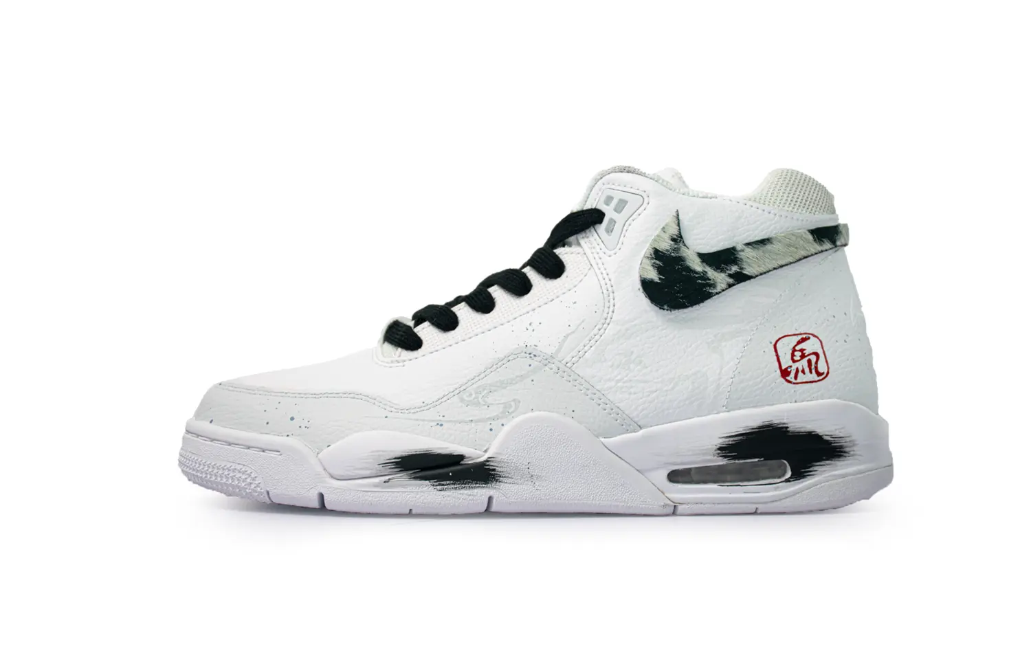 

Легендарные баскетбольные кроссовки Flight Legacy Maxima Mid Top Vintage Unisex Gray Nike, белый