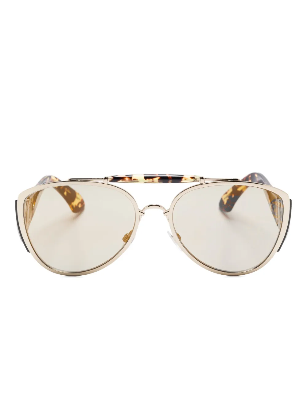

Солнцезащитные очки в оправе «пилот» Burberry Eyewear, коричневый