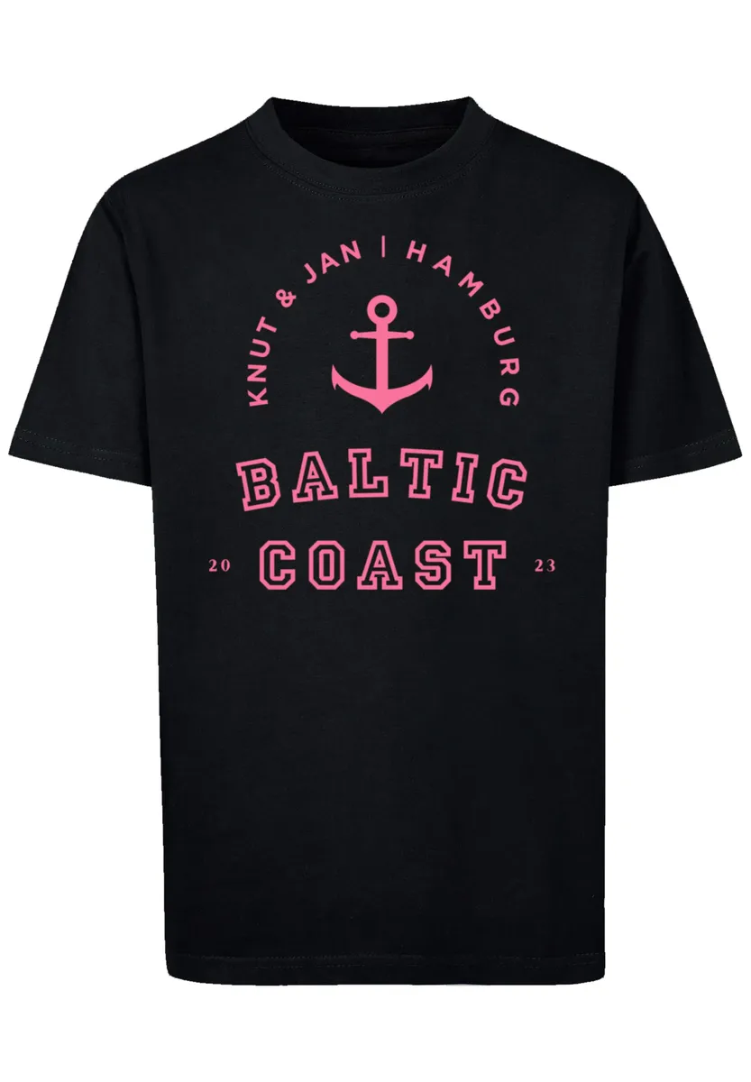 

F4NT4STIC Футболка "Baltic Coast Knut & Jan Hamburg", принт, черный
