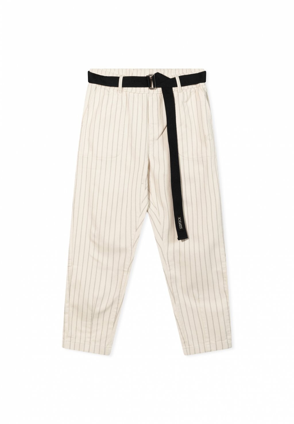 

Брюки BELTED PINSTRIPE 10DAYS, молочный