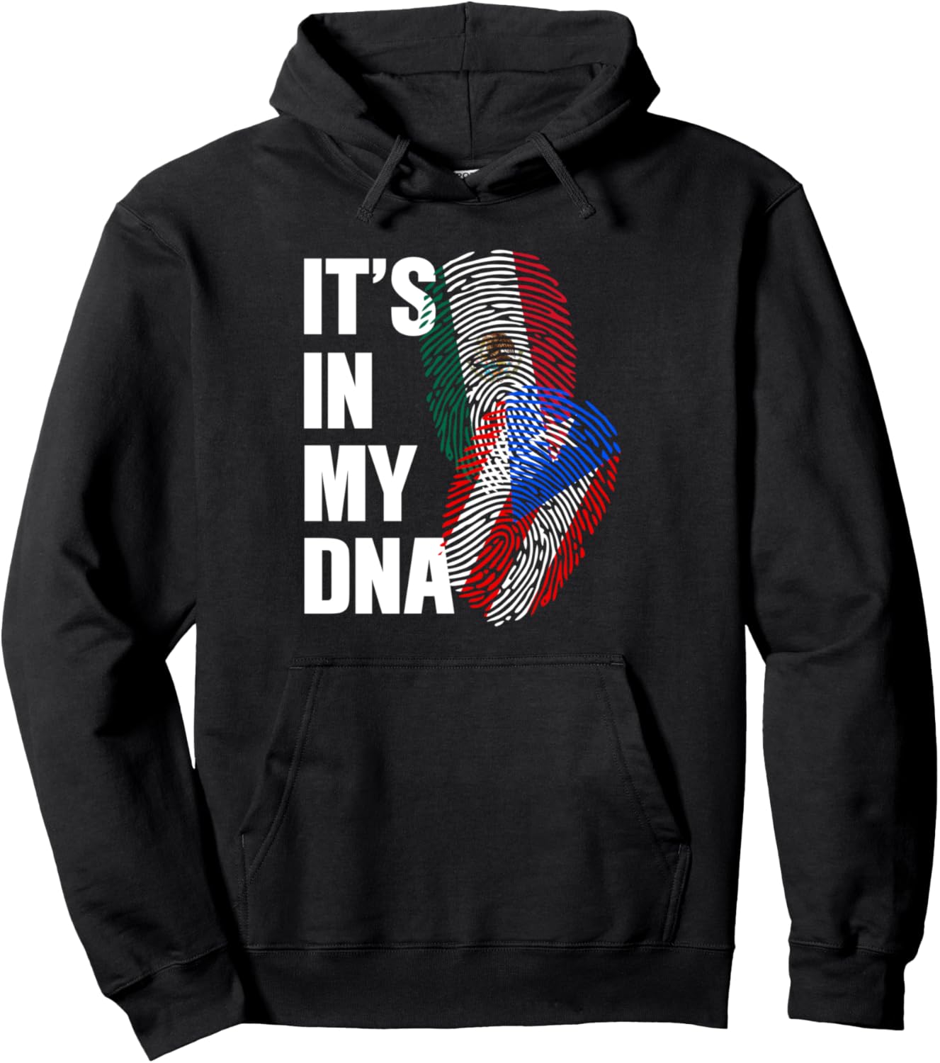 

Это у меня в ДНК. Толстовка с надписью Пуэрто-Рико Puerto Rican Flag Puerto Rican Roots Gift Idea, черный