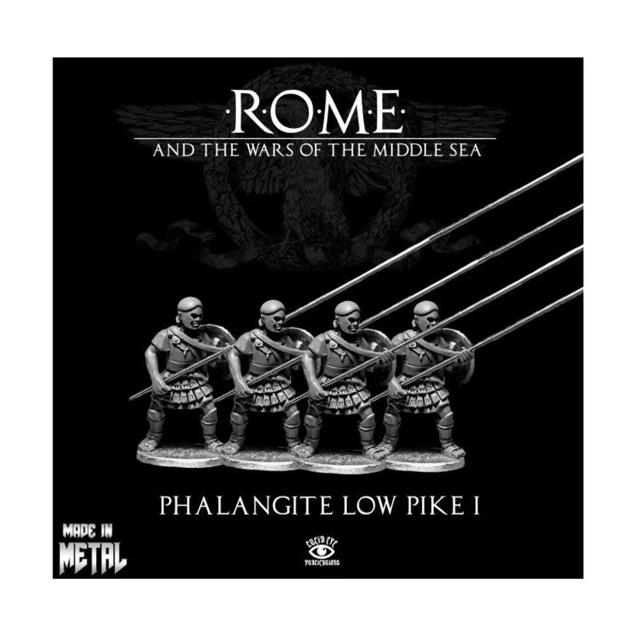 

Фалангит Лоу Щука 1, Rome and the Wars of the Middle Sea (28mm)