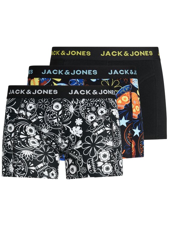 

Комплект из 3 боксеров Jack&Jones, мультиколор