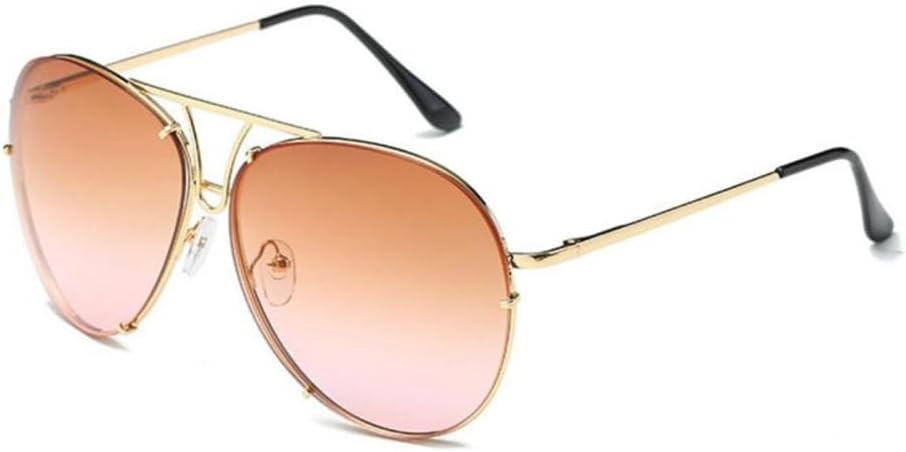 

Винтажные солнцезащитные очки для мужчин, черные солнцезащитные очки для женщин, зеркальные солнцезащитные очки для женщин с защитой от УФ-излучения UV400 LANGSER, Brown Pink