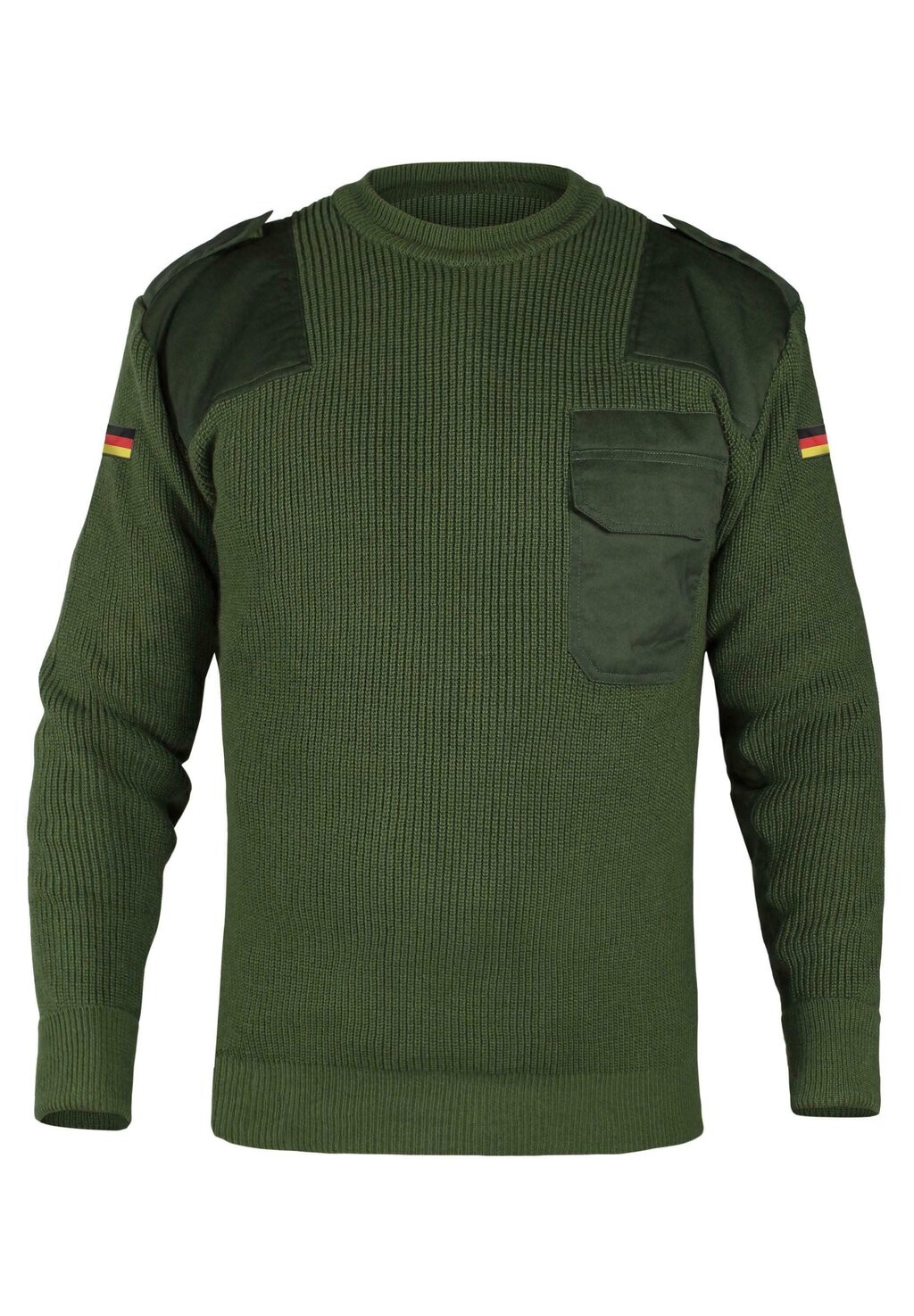 

Джемпер STRICK WINTER BUNDESWEHR PULLOVER MIT DEUTSCHLANDFAHNE normani Outdoor Sports, оливковый