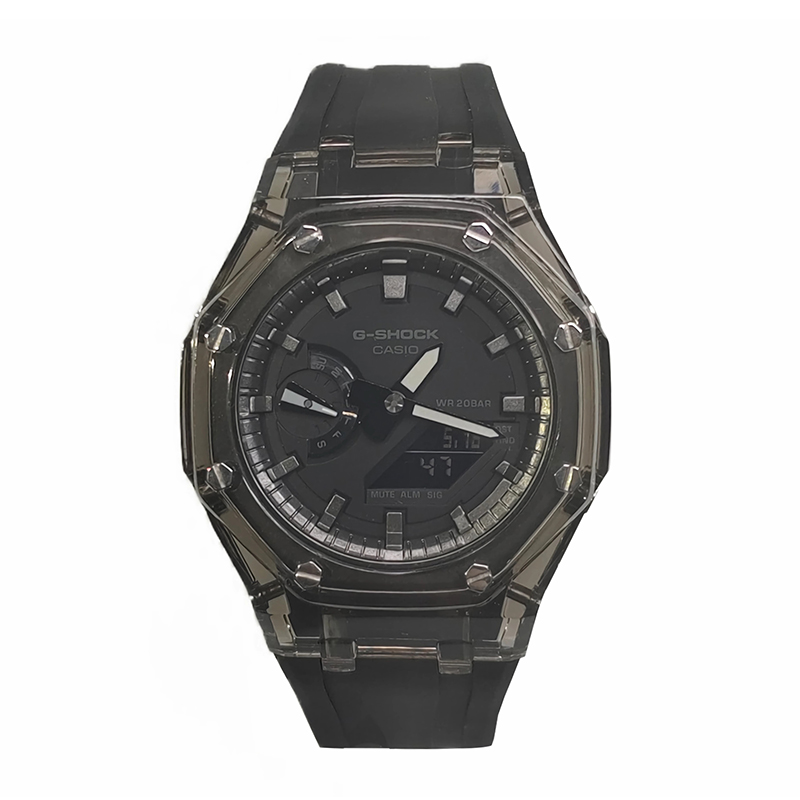 

Мужские часы CASIO Liquid Crystal/Analog Dual Display Series черные