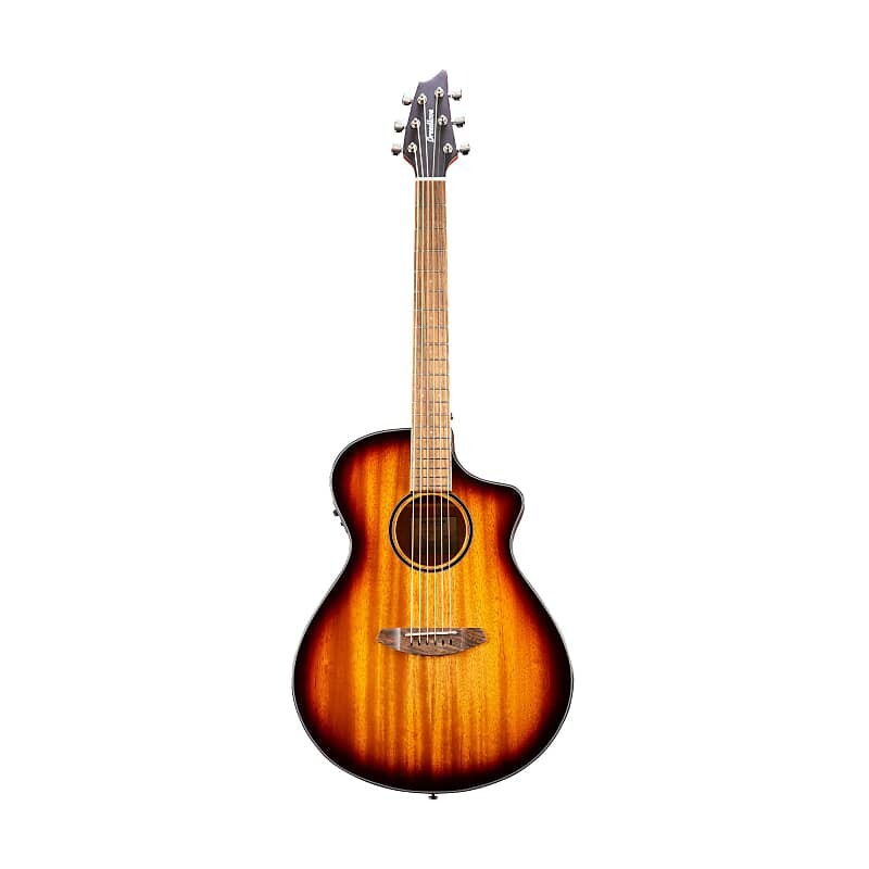 

Акустическая гитара Breedlove Discovery S Concert Edgeburst CE African Mahogany Soft Cutaway 6-String Acoustic Electric Guitar with Slim Neck and Pinless Bridge