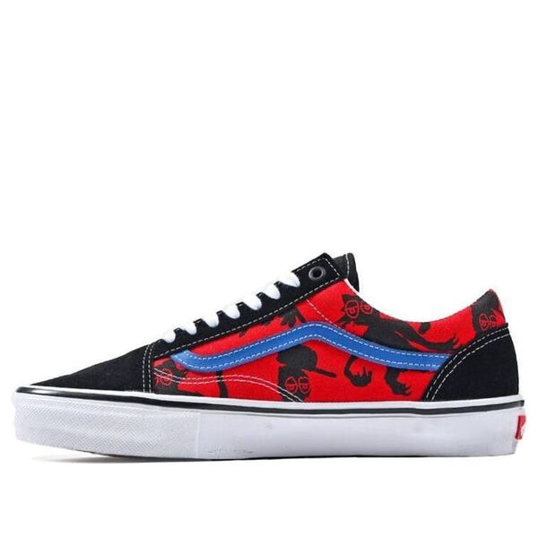 

Кроссовки krooked x skate old skool 'natas for ray barbee' Vans, красный