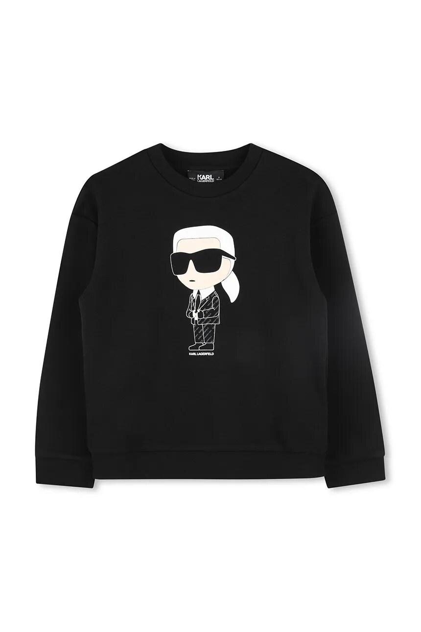 

Детская толстовка Karl Lagerfeld, черный