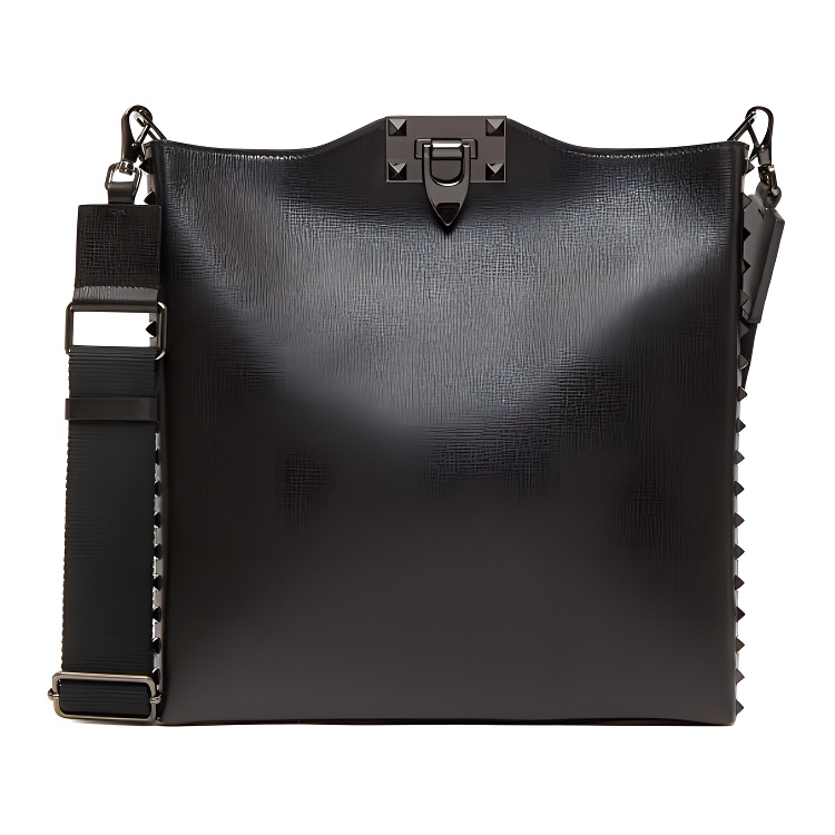 

ROCKSTUD Кожаная Сумка Через Плечо Унисекс Черный Valentino