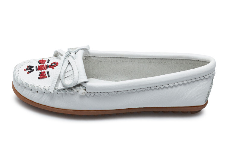 Туфли женские повседневные Women's Casual Shoes Women's White Minnetonka