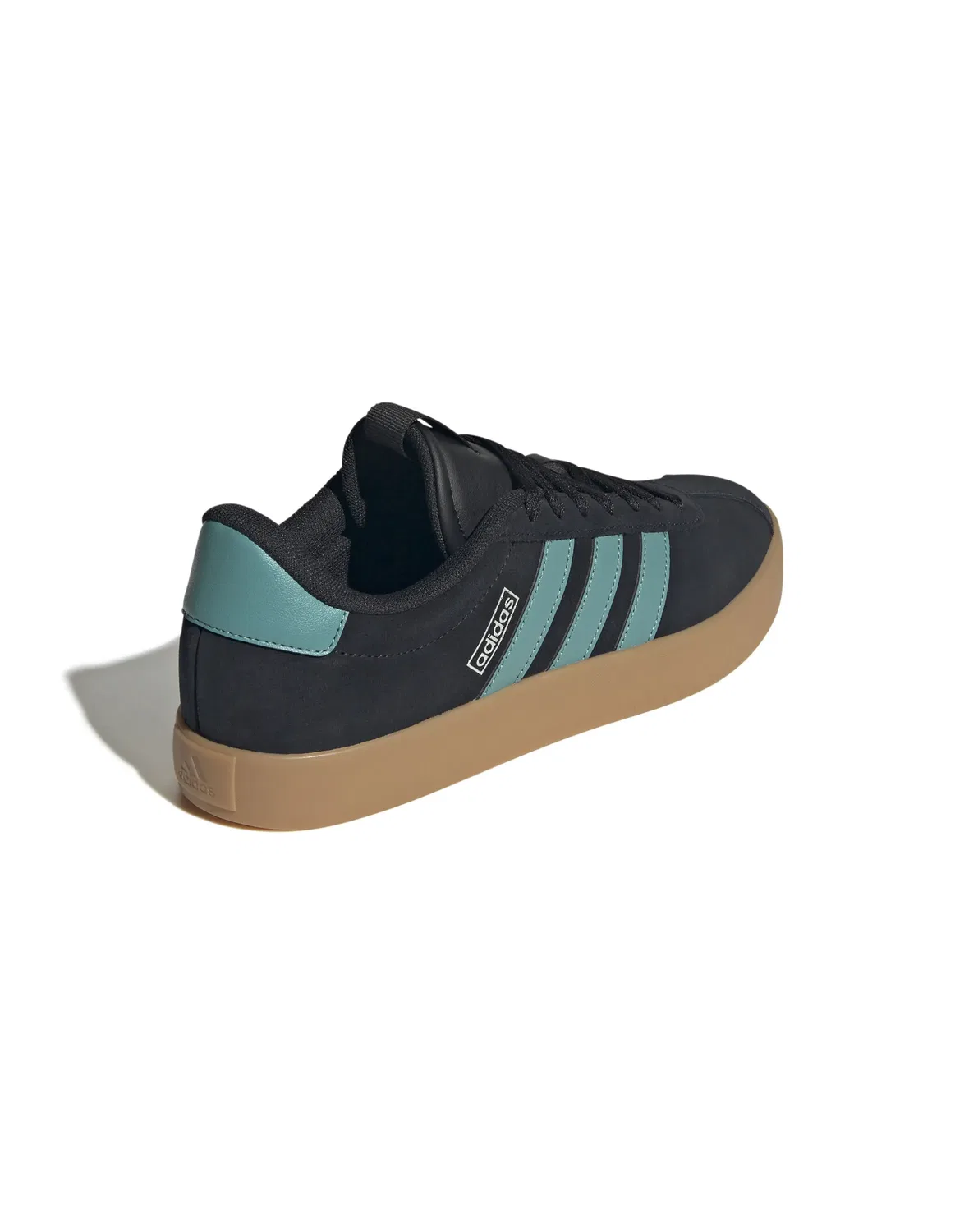 Кроссовки VL COURT 3.0 Adidas, cblack/powtea/silvmt — фото 2