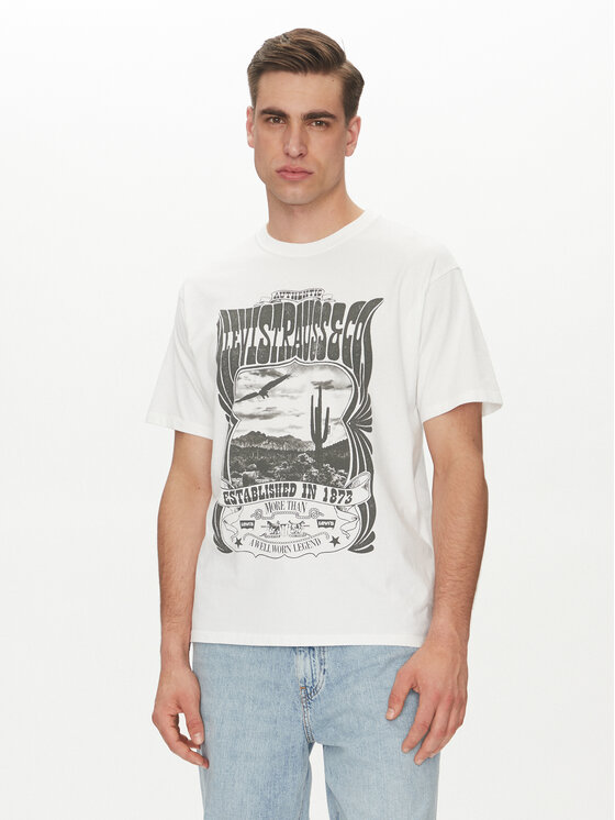 

Футболка винтажного покроя 87373-0226 Levi'S, белый