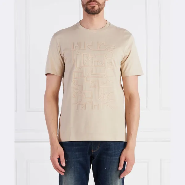

Футболка стандартного кроя Tee 2 Boss, бежевый