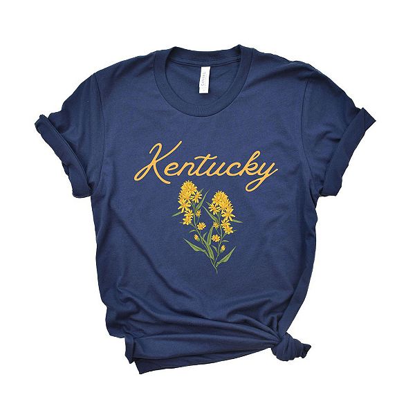 

Футболка Kentucky flower colorful с коротким рукавом Simply Sage Market, True Navy, Зеленый, Футболка Kentucky flower colorful с коротким рукавом Simply Sage Market, True Navy