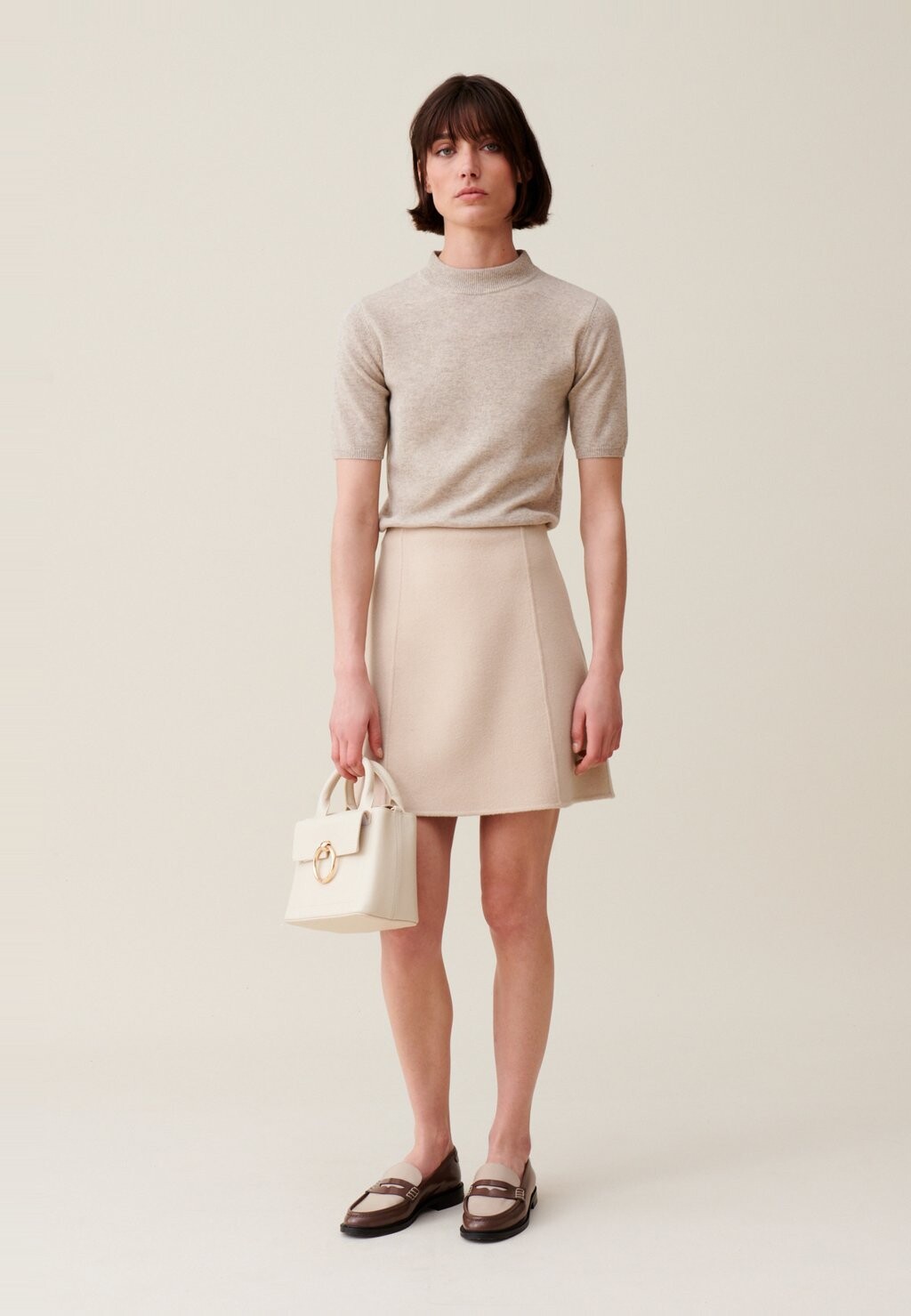 

Мини-юбка Claudie Pierlot, песочный