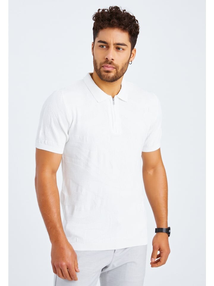 

Футболка Leif Nelson Herren T-Shirt Feinstrick Polo LN-7600, цвет ECRUWEIß