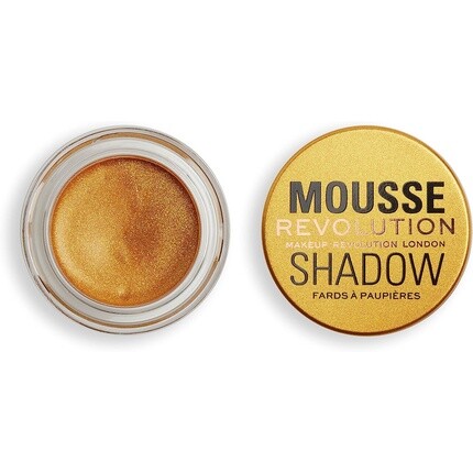 

Makeup Revolution Взбитые муссовые тени кремового цвета для щек и глаз золото 4G, Revolution Beauty