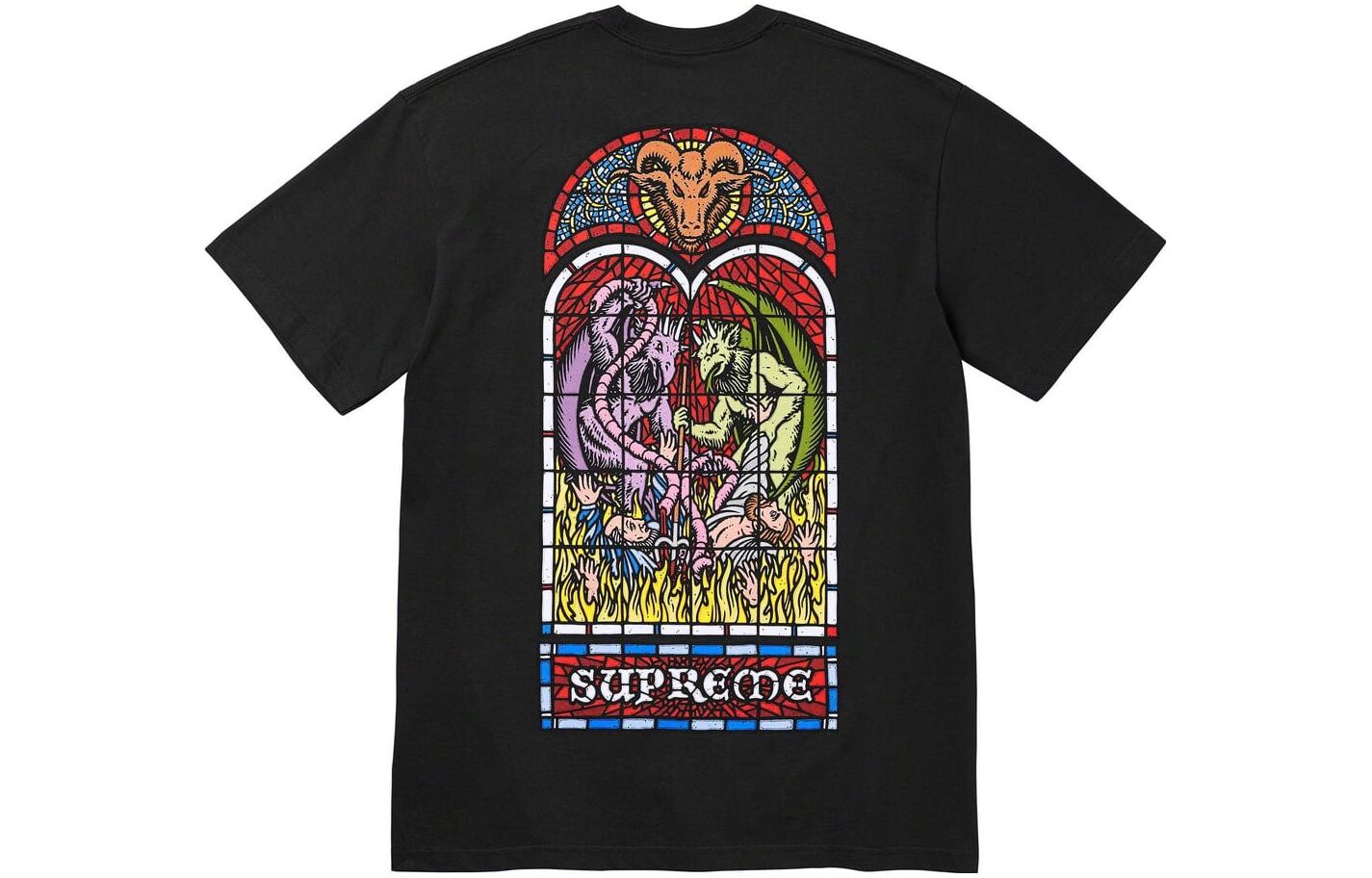 

Футболка из коллекции осень/зима FW23 унисекс Supreme, хаки