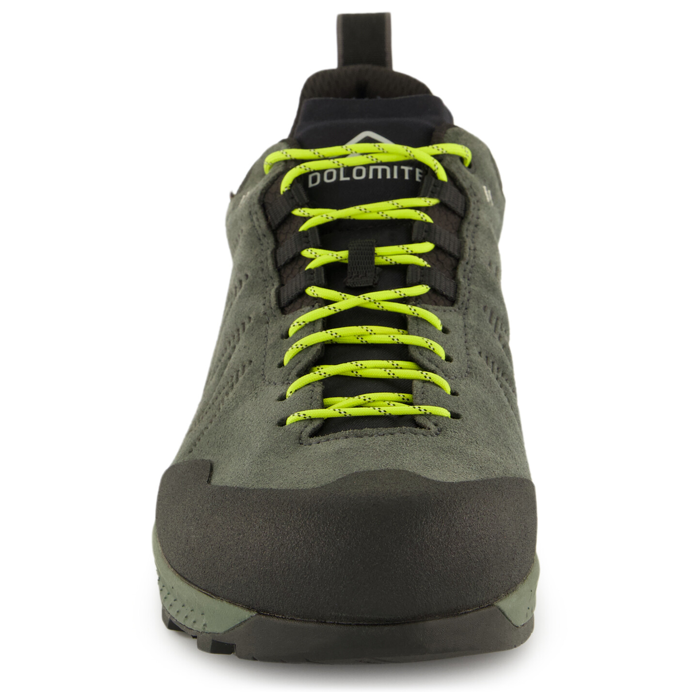 Мультиспортивная обувь Dolomite Crodarossa Leather GTX, цвет Silver Green/Lime Green — фото 3