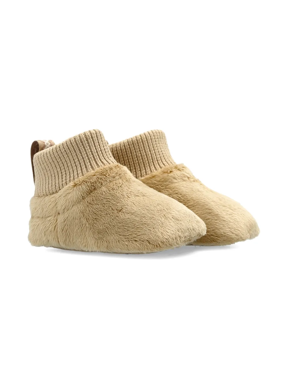 

Ботинки из искусственного меха в рубчик Ugg Kids, бежевый