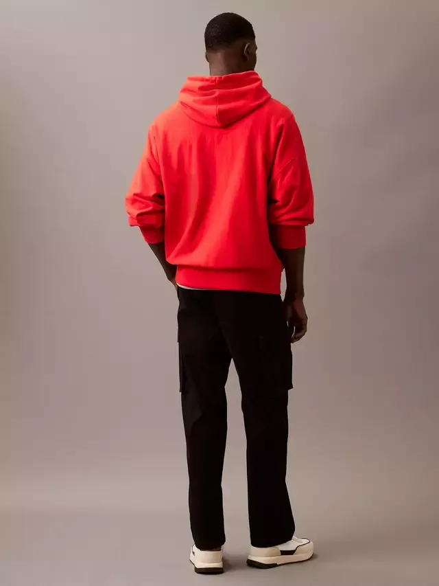 Брюки-карго из смесовой хлопковой ткани, черные Calvin Klein — фото 2