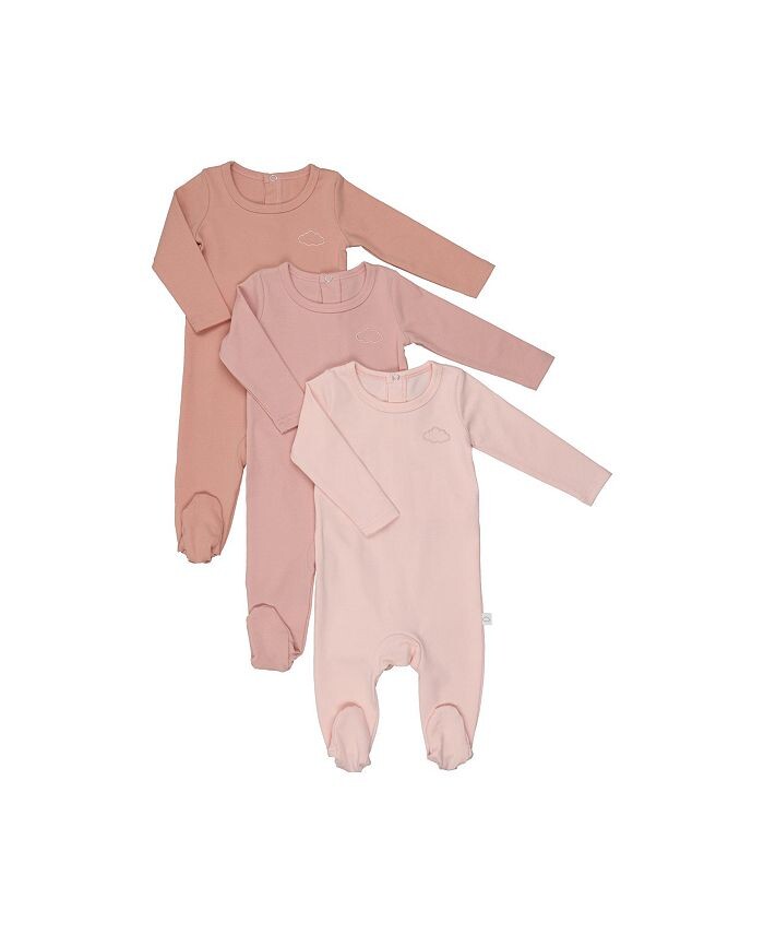 

Пуф для маленьких девочек, 3 комплекта стопок - для малышей Pouf Baby, розовый