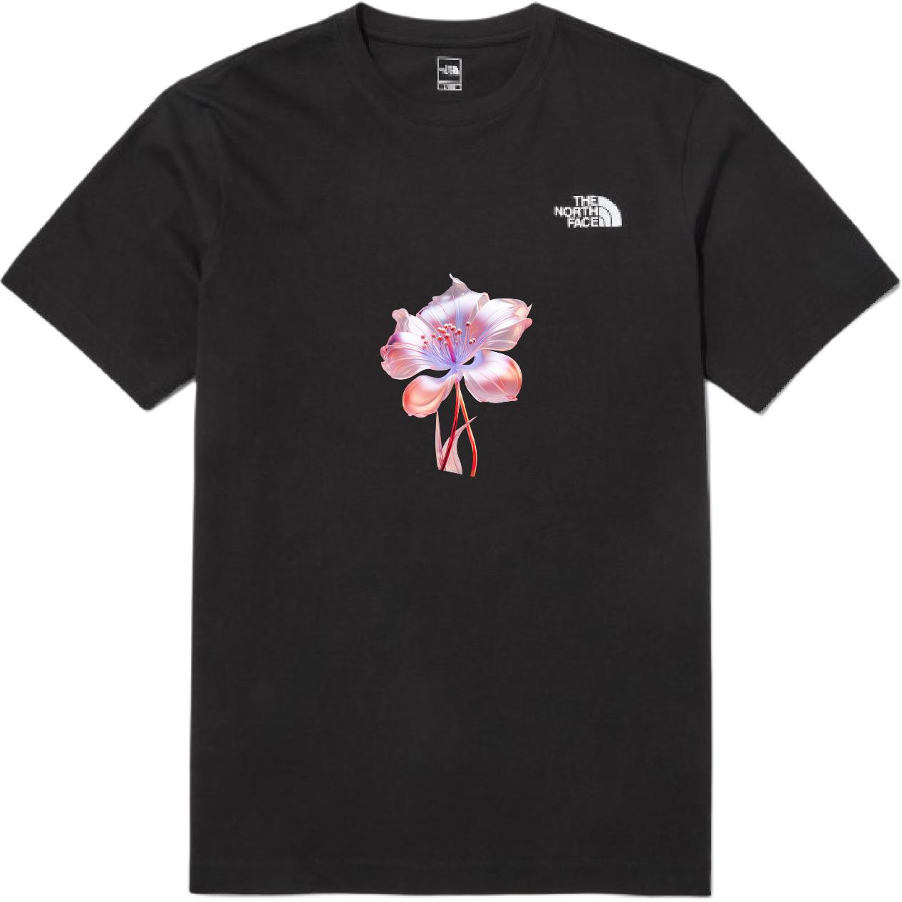 

THE NORTH FACE Футболка унисекс черная, Черный, THE NORTH FACE Футболка унисекс черная