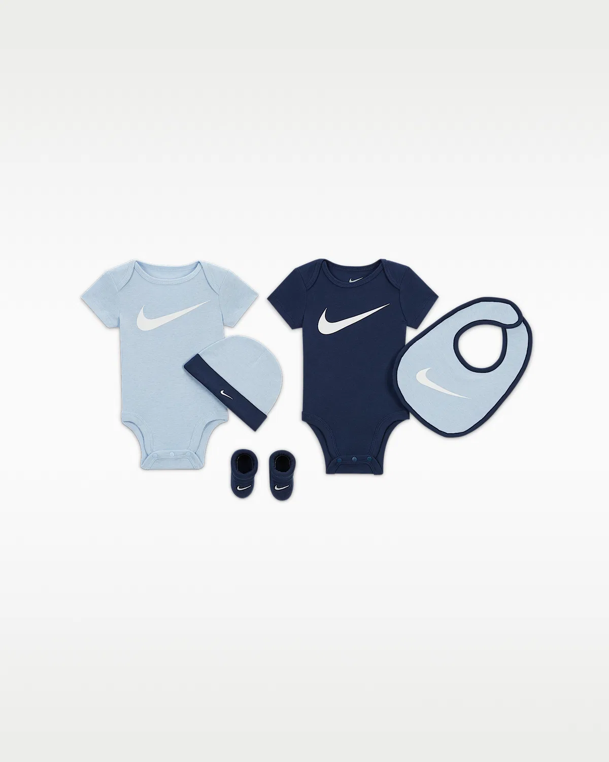 Детский подарочный набор из 5 предметов Nike Baby Essentials, Midnight Navy