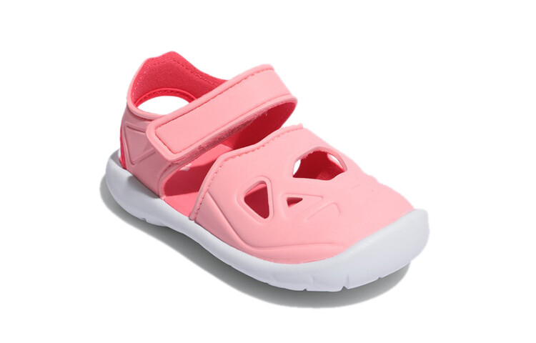 Кроссовки adidas Fortaswim Toddler Shoes TD Pink/white — фото 3